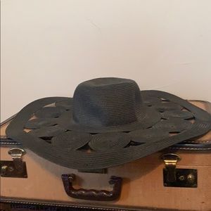 Black Sun Hat from Anthropologie -Renee’s NYC